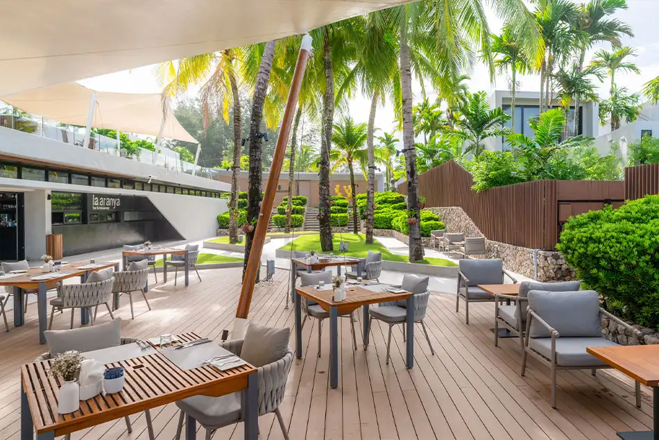 La Aranya Restaurant at Casa de La Flora